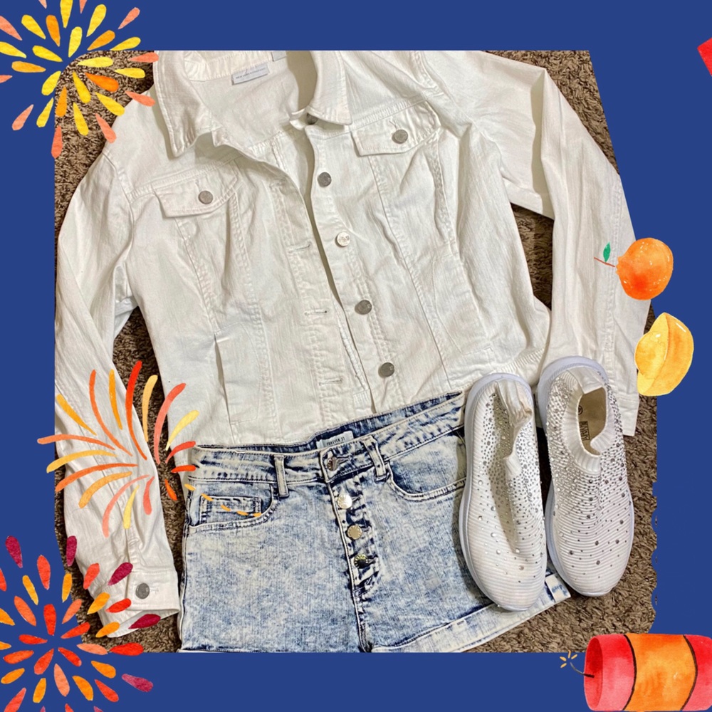EUC SZ 27 Forever 21 Acid Wash Denim Shorts